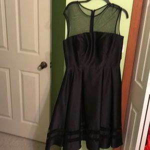 NWT size 14 black Betsy Adam cocktail dress